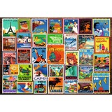 Ravensburger Feel Well & Puzzle - Briefmarken 200 Teile