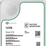 Seagate Exos X16 14 TB Generalüberholt, Festplatte SATA 6 Gb/s, 3,5"