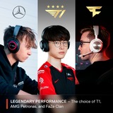 SteelSeries Arctis Nova Pro Wireless P, Gaming-Headset weiß, ANC, USB-C, Klinke