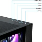 Thermaltake FTW RTX 5080 Black, Gaming-PC schwarz/transparent, Windows 11 Home