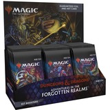 Wizards of the Coast Magic: The Gathering - D&D Adventures in the Forgotten Realms Set-Booster Display englisch, Sammelkarten
