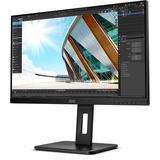 AOC U27P2CA, LED-Monitor 69 cm (27 Zoll), schwarz, UltraHD/4K, IPS, 60 Hz, HDMI