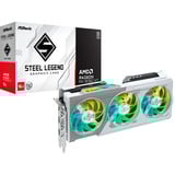 ASRock Radeon RX 9060 XT STEEL LEGEND OC 16GB, Grafikkarte 
