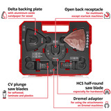 EINHELL Multitool-Set 35-teilig, in XL-PLUS-CASE, Sägeblatt-Satz für Holz, für Multifunktionswerkzeuge