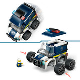 LEGO 60481 City Coole Flitzer - Polizei-Truck, Konstruktionsspielzeug 