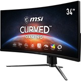 MSI ARTYMIS 343CQRDE, Gaming-Monitor 86 cm (34 Zoll), schwarz, WQHD, AMD Free-Sync, HDR, 165Hz Panel