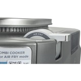 Ninja Combi 12-in-1 Multikocher & Heißluftfritteuse SFP700EU, Mini-Backofen grau/edelstahl, 1.780 Watt, Backraum 12,5 Liter