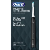  Oral-B Pulsonic Slim Clean 2000, Elektrische Zahnbürste schwarz
