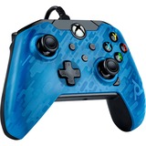 PDP Gaming Wired Controller: Revenant Blue, Gamepad blau/schwarz, Xbox Series X|S, Xbox One, PC