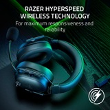 Razer BlackShark V2 HyperSpeed, Gaming-Headset schwarz, Bluetooth, USB-A