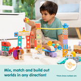 Spin Master Melissa & Doug - Blockables Bauernhof Spielset, Konstruktionsspielzeug 