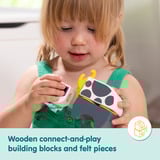 Spin Master Melissa & Doug - Blockables Bauernhof Spielset, Konstruktionsspielzeug 
