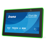 iiyama ProLite TW1625LASC-B3PNR, Public Display 34.4 cm (15.6 Zoll), schwarz (matt), Touchmonitor PC mit Android-Betriebssystem