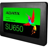 ADATA Ultimate SU650 256 GB, SSD schwarz, SATA 6 Gb/s, 2,5"