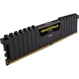 Corsair DIMM 64 GB DDR4-2400 (4x 16 GB) Quad-Kit, Arbeitsspeicher schwarz, CMK64GX4M4A2400C14, Vengeance LPX, INTEL XMP