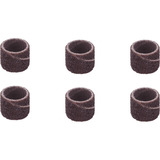 Dremel Schleifband Ø 13 mm, Körnung 60 (408) 6 Stück, Schaft Ø 3,2 mm