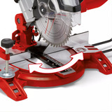 EINHELL Kapp-und Gehrungssäge TC-MS 2112, Kapp- und Gehrungssäge rot/schwarz, 1.400 Watt