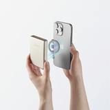 Intenso Magnetic Wireless Powerbank MW10000 Champagner champagner, 10.000 mAh, MagSafe, PD