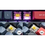 Keychron Gateron G Pro 3.0 Brown Switch-Set, Tastenschalter braun/transparent, 110 Stück