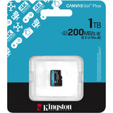 Kingston Canvas Go! Plus 1 TB microSDXC, Speicherkarte schwarz, UHS-I U3, Class 10, V30, A2