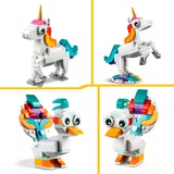 LEGO 31140 Creator 3-in-1 Magisches Einhorn, Konstruktionsspielzeug 