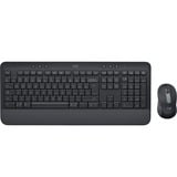 Logitech Signature MK650 Combo for Business, Desktop-Set graphit, DE-Layout, Plunger, Logi Bolt, Bluetooth, für Windows/macOS/Chrome OS/Linux/iPadOS/Android