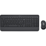 Logitech Signature MK650 Combo for Business, Desktop-Set graphit, DE-Layout, Plunger, Logi Bolt, Bluetooth, für Windows/macOS/Chrome OS/Linux/iPadOS/Android