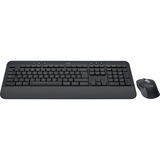 Logitech Signature MK650 Combo for Business, Desktop-Set graphit, DE-Layout, Plunger, Logi Bolt, Bluetooth, für Windows/macOS/Chrome OS/Linux/iPadOS/Android