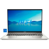 MSI Prestige 16 Evo A13M-275, Notebook silber, Windows 11 Pro 64-Bit, 165 Hz Display, 1 TB SSD