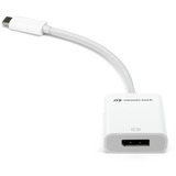 OWC USB Adapter, USB-C Stecker > DisplayPort Buchse weiß, 11cm