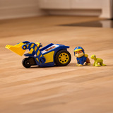 Spin Master Paw Patrol - Search & Rescue: Rubbles Rettungs-Bulldozer mit 2 Figuren, Spielfahrzeug 
