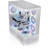 Thermaltake View 370 TG ARGB , Tower-Gehäuse weiß, Tempered Glass x 3