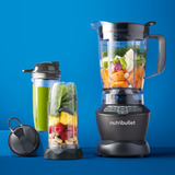 nutribullet Combo Standmixer NBF500DG dunkelgrau, 1.200 Watt, 1,8 Liter & 0,925 Liter & 0,7 Liter