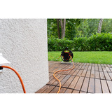Brennenstuhl Garant G Bretec IP44 Gartenkabeltrommel, 1 Anschluss schwarz/orange, 23 + 2 Meter