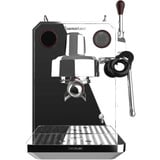 Cecotec Baristeo Intima Siebträgermaschine, Espressomaschine silber/edelstahl, Thermoblock