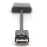 Digitus DisplayPort auf DVI Adapter / Konverter schwarz