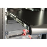 Digitus Modulare HD LCD KVM Konsole mit 19" TFT 8 Port VGA, KVM-Switch schwarz, deutsches Tastaturlayout, 8 Port VGA KVM-Switch, Touchpad
