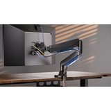 ENDORFY Atlas GS Pro Single, Monitorhalterung schwarz, für Monitore bis 124,5 cm (49")