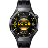 Huawei Watch GT6 Pro (Atum-B29F), Smartwatch schwarz, Titangehäuse, schwarzes Fluorelastomerarmband