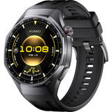 Huawei Watch GT6 Pro (Atum-B29F), Smartwatch schwarz, Titangehäuse, schwarzes Fluorelastomerarmband