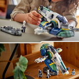 LEGO 75433 Star Wars Jango Fetts Sternenschiff, Konstruktionsspielzeug 