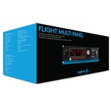 Logitech G Saitek PRO Flight Multi Panel, Instrumentenpanel schwarz