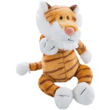 NICI Schlenker Tiger, Tiger-Lilly Green Collection, Kuscheltier braun, 20 cm