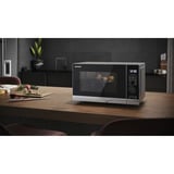 SHARP YC-PG204AE-S, Mikrowelle silber/grau