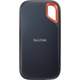 SanDisk Extreme Portable SSD V2 4 TB, Externe SSD schwarz/orange, USB-C 3.2 Gen 2 (10 Gbit/s)