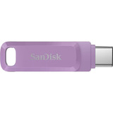 SanDisk Ultra Dual Drive Go USB Type-C 64 GB, USB-Stick lila, USB-A 3.2 Gen 1, USB-C 3.2 Gen 1