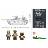 Sluban ModelBricks M1A2 Tusk2S, Konstruktionsspielzeug 