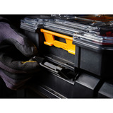 Stanley Organiser FATMAX PRO-STACK , Werkzeugkiste schwarz/transparent