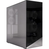 ARCTIC Xtender Mirror Black Design, Tower-Gehäuse schwarz, Tempered Glass x 2 (verspiegelt)