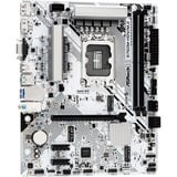 ASRock B760M-HDV/M.2 WHITE, Mainboard weiß